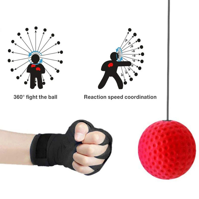 Boxing Speed Head-mounted Punch Ball