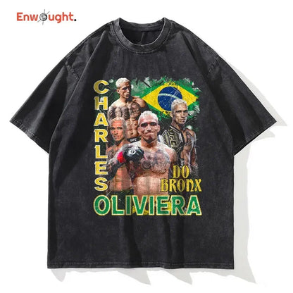 MMA champion T-shirts.