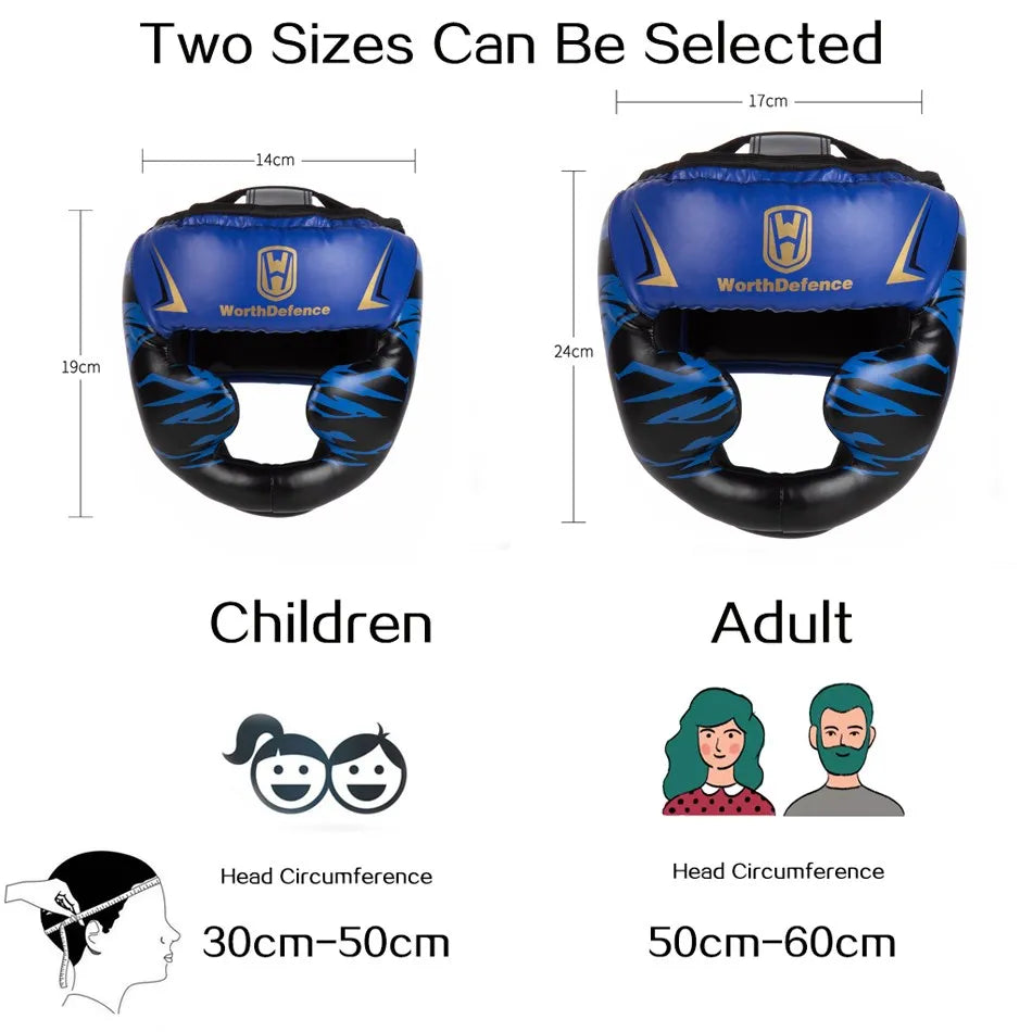 WOSWEIR  Kick Boxing/Boxing/MMA training Helmet adults and children