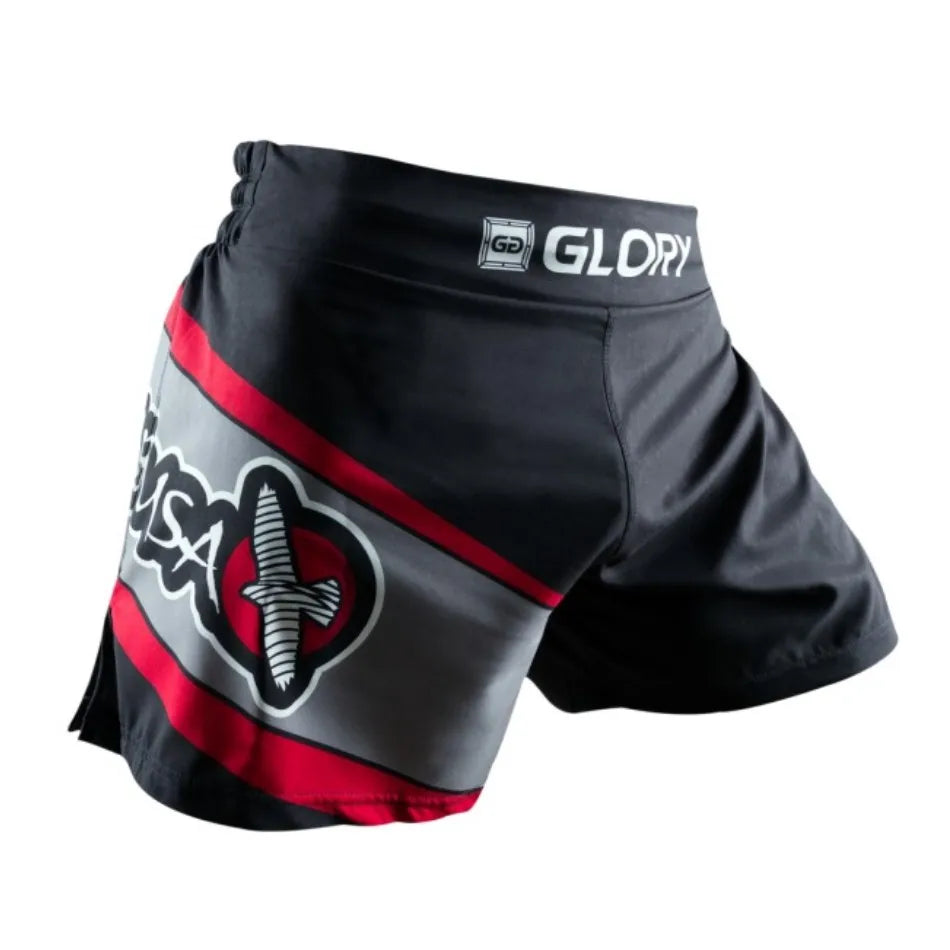 Mma Black Glory Breathable Training Boxing Shorts